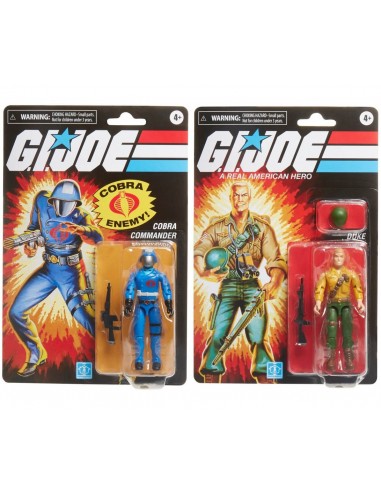 G.I Joe Retro Collection Cobra Commander 3.75" Action Figure 