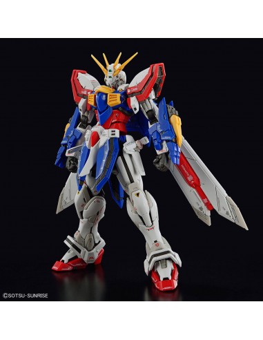 Mobile Fighter G Gundam God Gundam Real Grade 1:144 Scale Model Kit