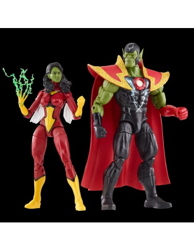 Skrull Queen and Super-Skrull. Marvel...