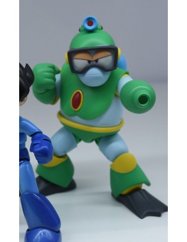 Bubble Man. Mega Man.