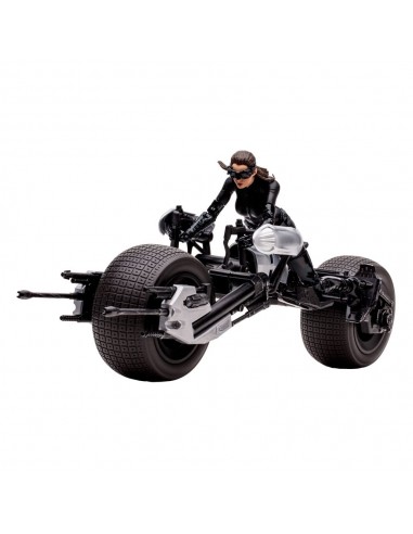 Batpod with Catwoman. DC Multiverse....