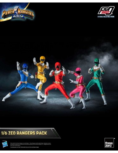 Pack Power Rangers Zeo 1/6. FigZero.