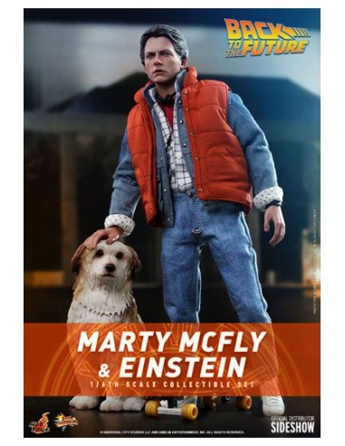 Marty Mcfly and Einstein 1/6. Movie...