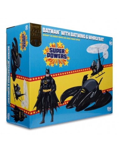 PiXELATOY - Batman (Black Suit), The Whirly & The Batwing (Black) (Gold ...