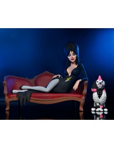 Elvira on Couch. Toony Terrors