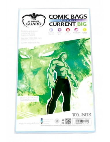 Ultimate Guard Comic Bags Resealable...