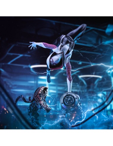 Ghost Spider Diorama. Art Scale...