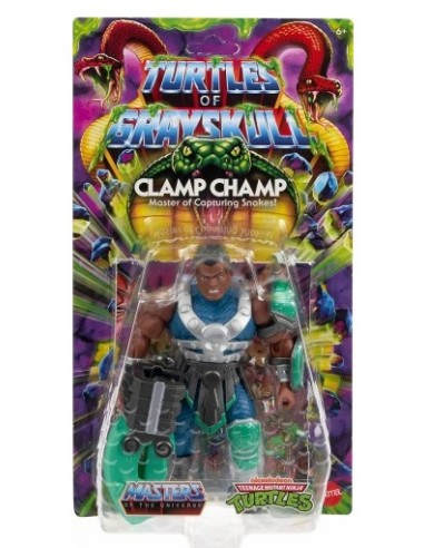 Clamp Champ. MOTU x TMNT: Turtles of...