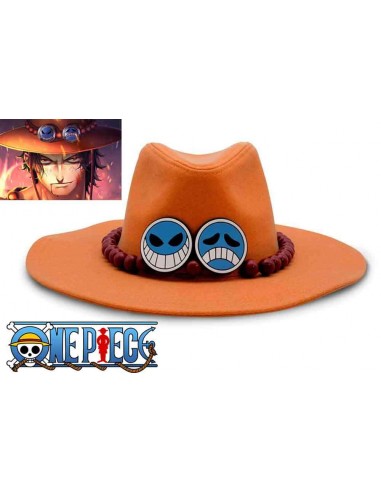 Portgas D. Ace Hat Réplica. One Piece