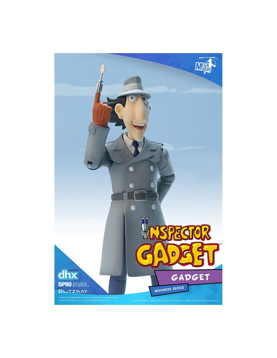 PiXELATOY - Inspector Gadget DX Set. Blitzway