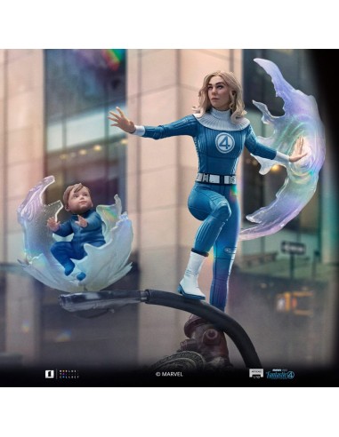 Invisible Woman and Franklin. Art...