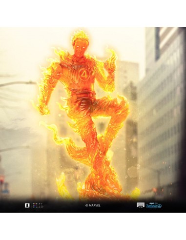 Human Torch. Art Scale Statue 1/10....