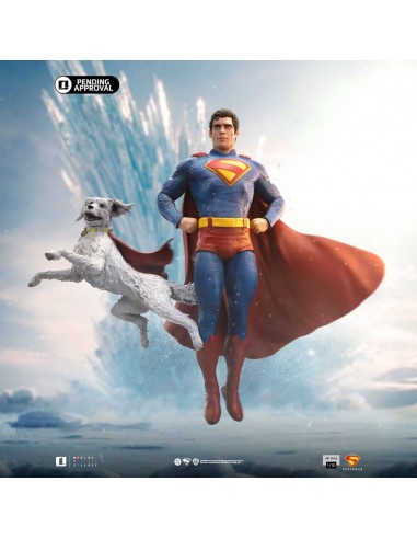 copy of Superman & Krypto. Art Scale....