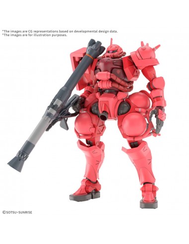 HG 1/144 Zaku Char Gq. GQuuuuuuX...