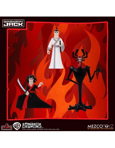 Samurai Jack Deluxe Set. 5 Points