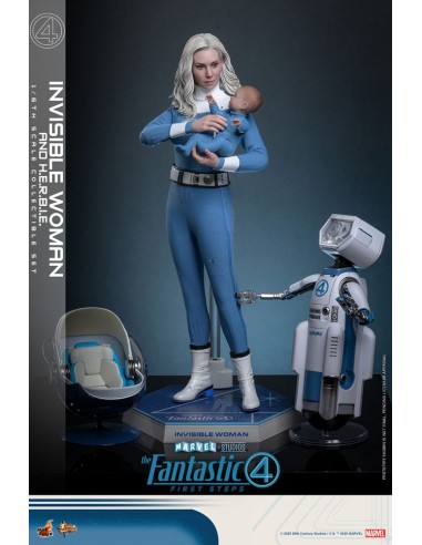 Invisible Woman & H.E.R.B.I.E. 1/6....