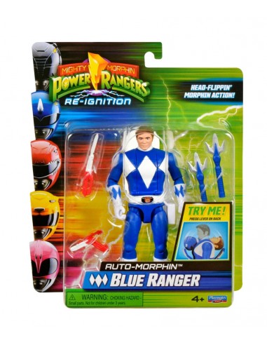 Auto-Morphin Blue Ranger. Mighty...