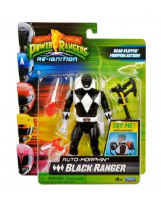Auto-Morphin Black Ranger....