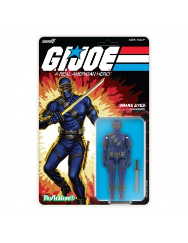 Snake Eyes (Cartoon). ReAction+. G.I....