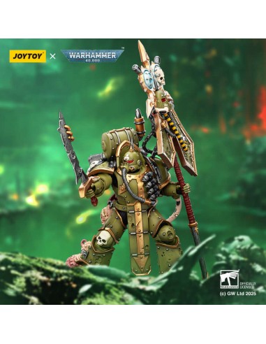 Death Guard Plague Marine Icon bearer...