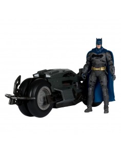 Batcycle with Batman. DC...