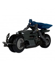 Batcycle with Batman. DC... 2