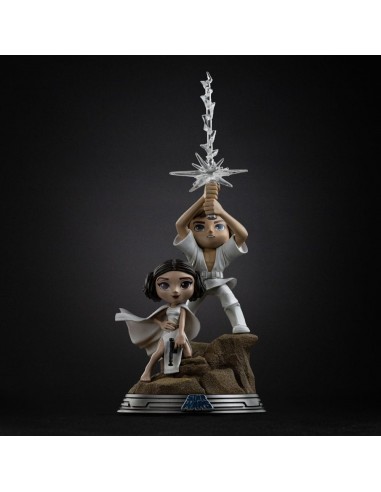 Luke & Leia. Mini Co. Star Wars. Iron...