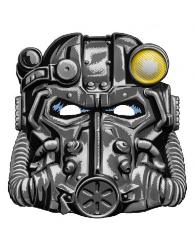 Power Armor Helmet Retro Mask. Fallout