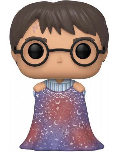 Harry with Invisibility Cloak. Harry...