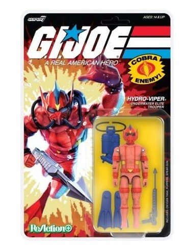 Hydro Viper (Comic). ReAction+. G.I....