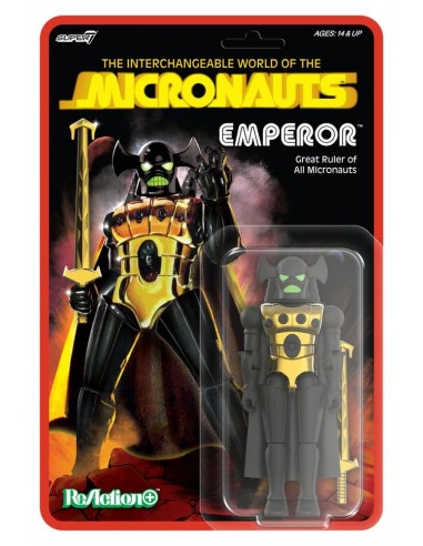 Emperor. ReAction+. Micronauts. Super7