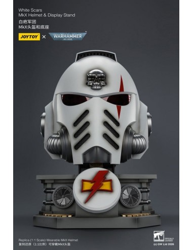 White Scars MkX Helmet with Display...