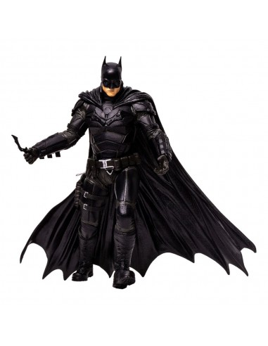 PiXELATOY - Posed Statue The Batman (Version 2) 30 cm. The Batman Movie. DC  Multiverse. McFarlane